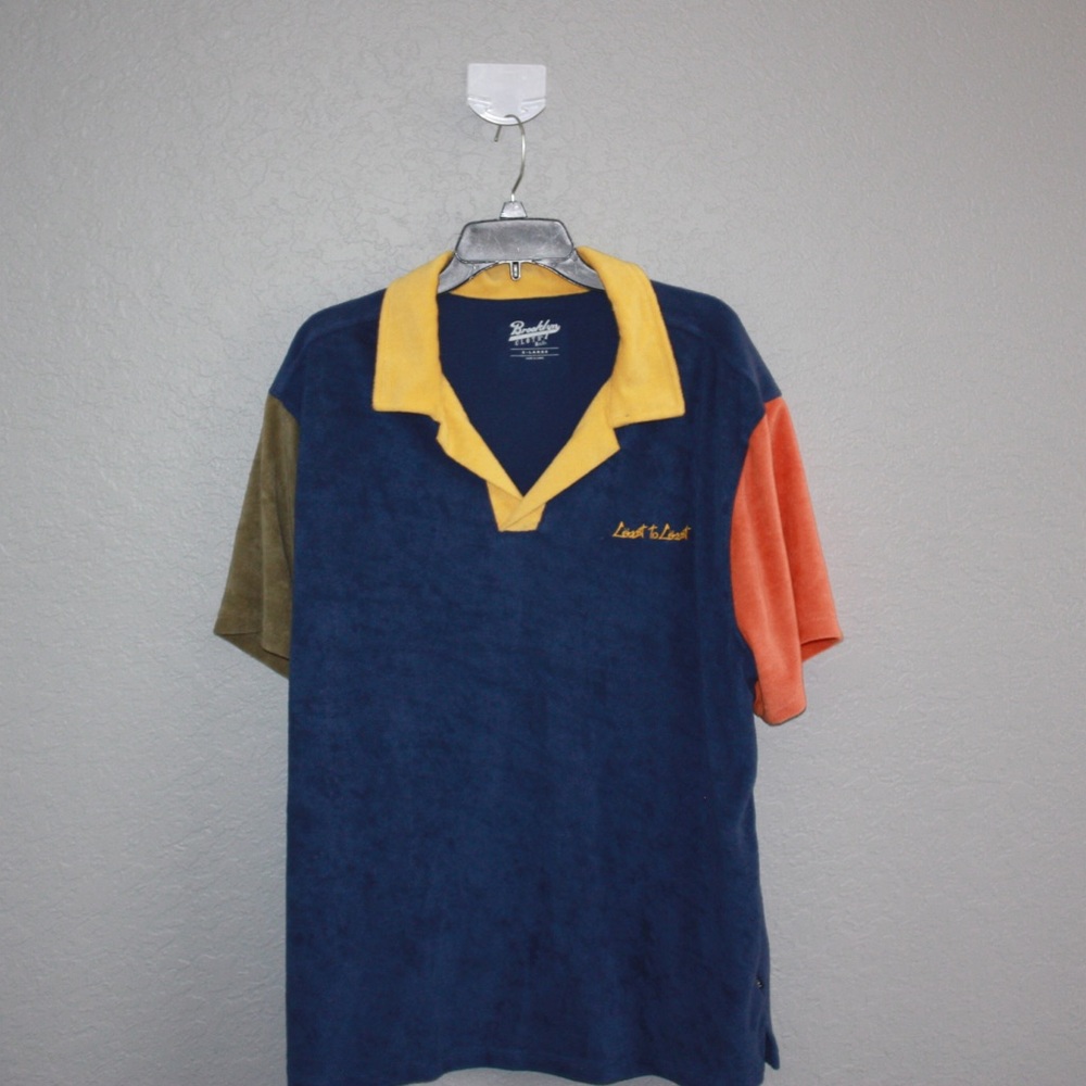 Dark blue Brooklyn polo